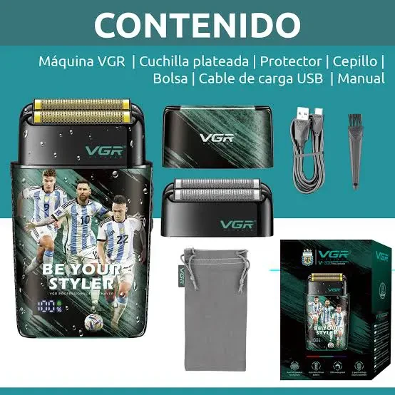 شیور صورت وی جی آر مدل VGR V-309 تیغه تیتانیوم