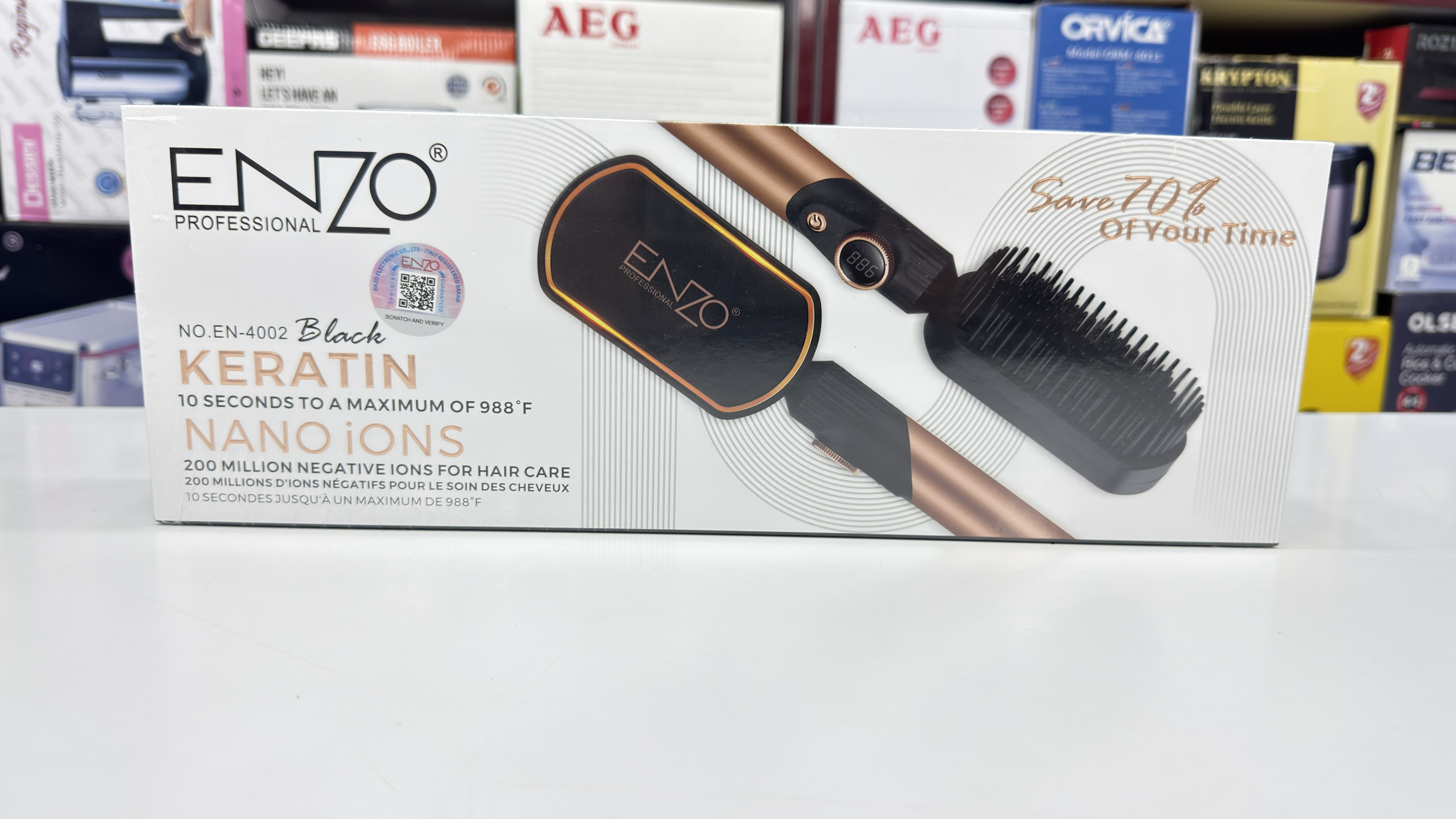 برس حرارتی انزو (enzo) ایتالیا مدل EN-4002