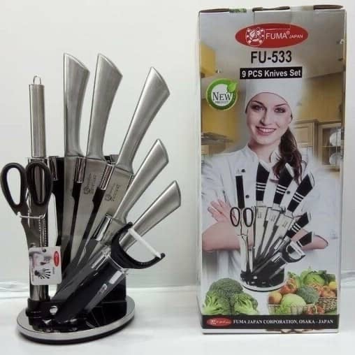 سرویس چاقو 9 پارچه فوما مدل FU-533