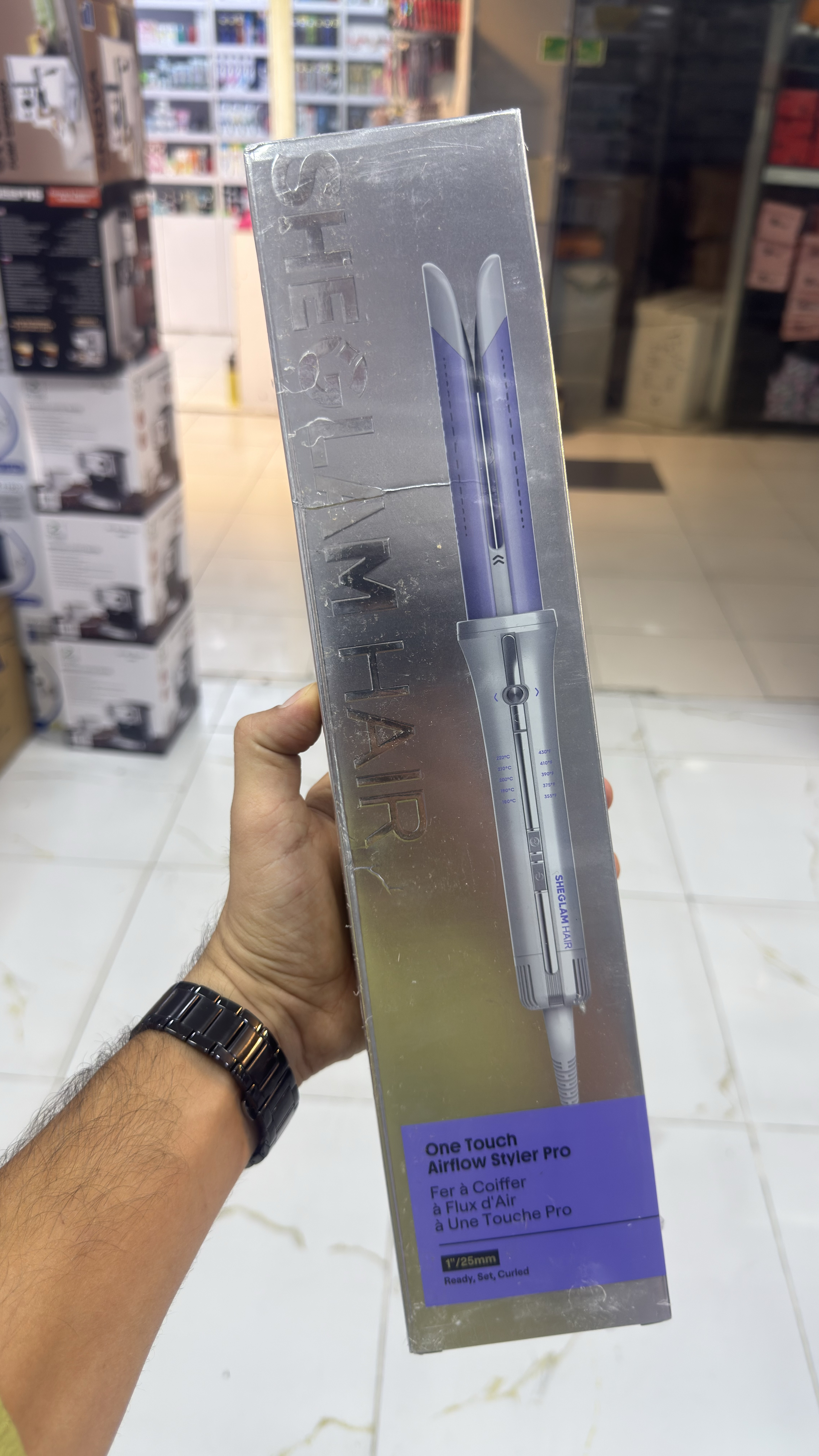 دستگاه حالت دهنده مو شیگلم مدل Cool Lock Airflow