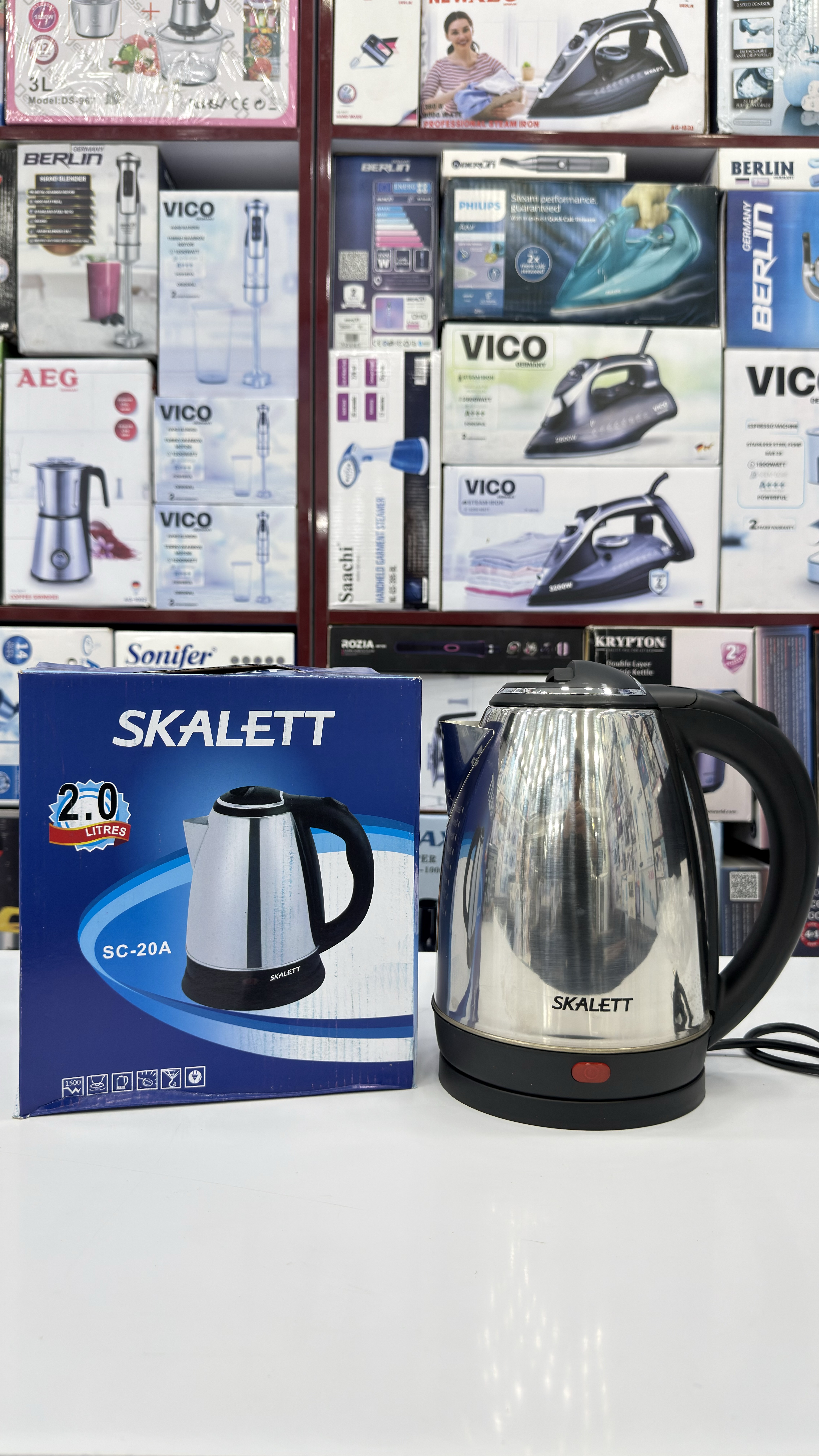 کتری برقی اسکالت skalett المان مدل sc-20a