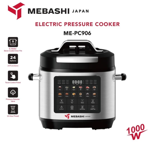 مولتی کوکر مباشی ژاپن مدل ME-PC908 ظرفیت ۸ لیتر چند کاره